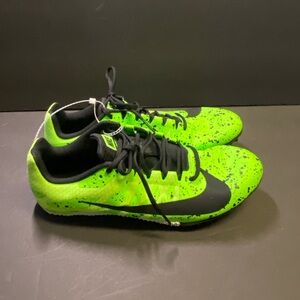 NEW Nike Women’s Zoom Rival S Track Spike Green Black Field Cleats Shoes Size 11